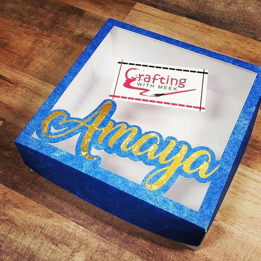 Optional Box Square Box | Crafting With Meek LLC